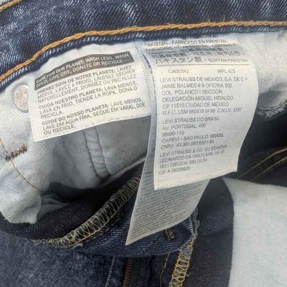 Levi's 512 Slim Taper Fit Men's Jeans - Light wash - W32 x L34 - Picture 7 of 14